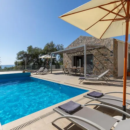 Corfu Travel Stories Villa, Private Pool - Stunning Sea Views - Accessible - 4 Bedrooms *