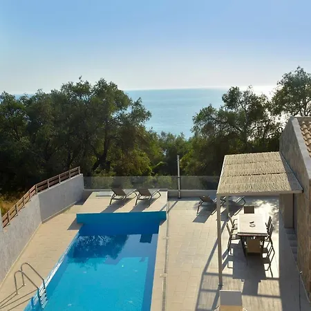 Villa Corfu Travel Stories Villa, Private Pool - Stunning Sea Views - Accessible - 4 Bedrooms *