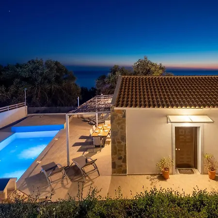 Вилла Corfu Travel Stories Villa, Private Pool - Stunning Sea Views - Accessible - 4 Bedrooms