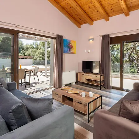 Вилла Corfu Travel Stories Villa, Private Pool - Stunning Sea Views - Accessible - 4 Bedrooms