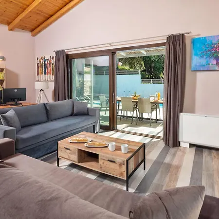 Вилла Corfu Travel Stories Villa, Private Pool - Stunning Sea Views - Accessible - 4 Bedrooms