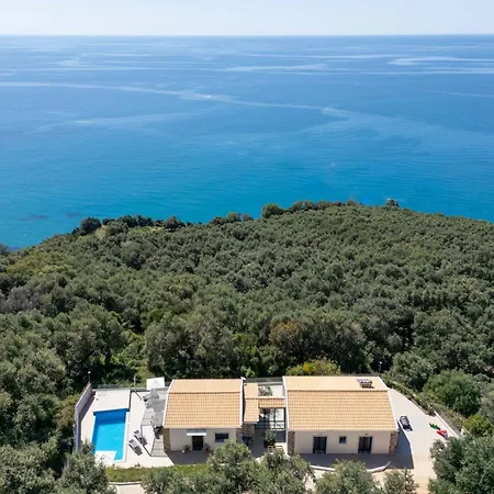 Corfu Travel Stories Villa, Private Pool - Stunning Sea Views - Accessible - 4 Bedrooms Вилла Ano Pavliana