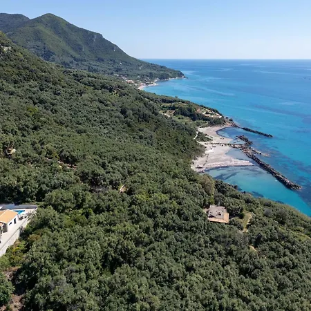 Corfu Travel Stories Villa, Private Pool - Stunning Sea Views - Accessible - 4 Bedrooms Вилла Ano Pavliana