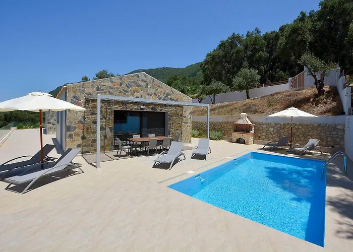 Corfu Travel Stories Villa, Private Pool - Stunning Sea Views - Accessible - 4 Bedrooms Βίλα