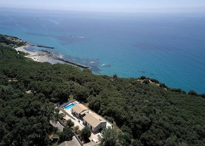 Βίλα Corfu Travel Stories Villa, Private Pool - Stunning Sea Views - Accessible - 4 Bedrooms Ano Pavliana