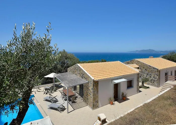 Corfu Travel Stories Villa, Private Pool - Stunning Sea Views - Accessible - 4 Bedrooms * Ano Pavliana