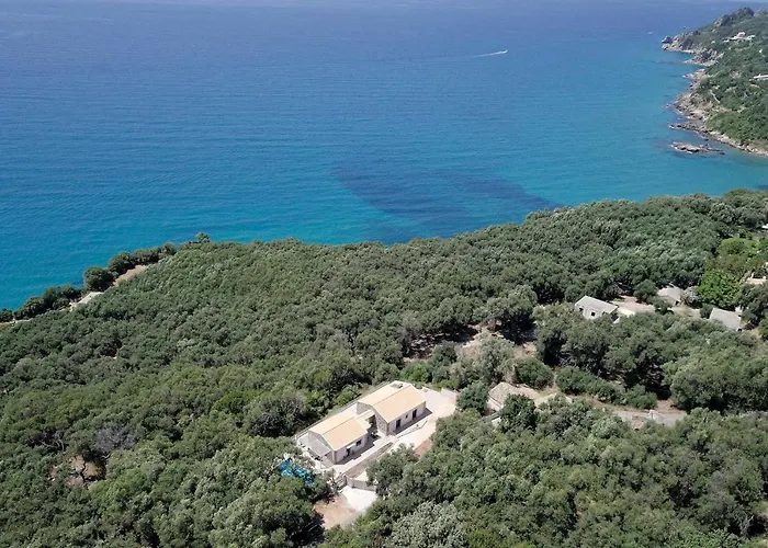 Corfu Travel Stories Villa, Private Pool - Stunning Sea Views - Accessible - 4 Bedrooms *