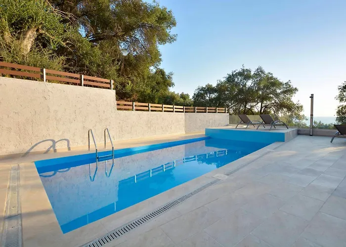 Corfu Travel Stories Villa, Private Pool - Stunning Sea Views - Accessible - 4 Bedrooms Βίλα