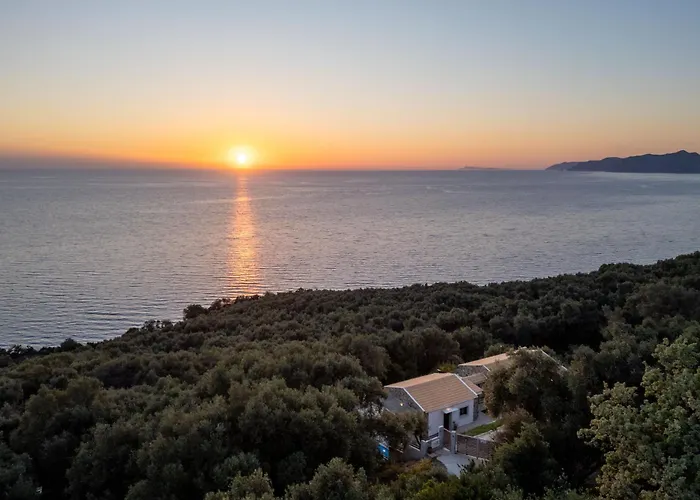 Corfu Travel Stories Villa, Private Pool - Stunning Sea Views - Accessible - 4 Bedrooms