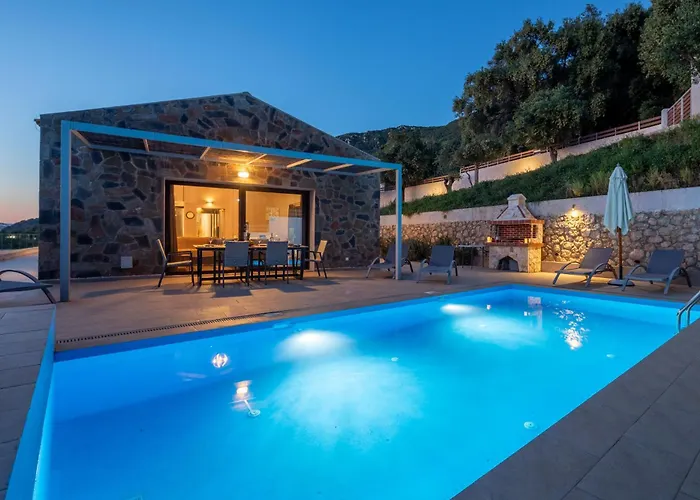 Βίλα Corfu Travel Stories Villa, Private Pool - Stunning Sea Views - Accessible - 4 Bedrooms