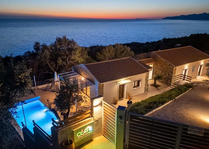 Βίλα Corfu Travel Stories Villa, Private Pool - Stunning Sea Views - Accessible - 4 Bedrooms