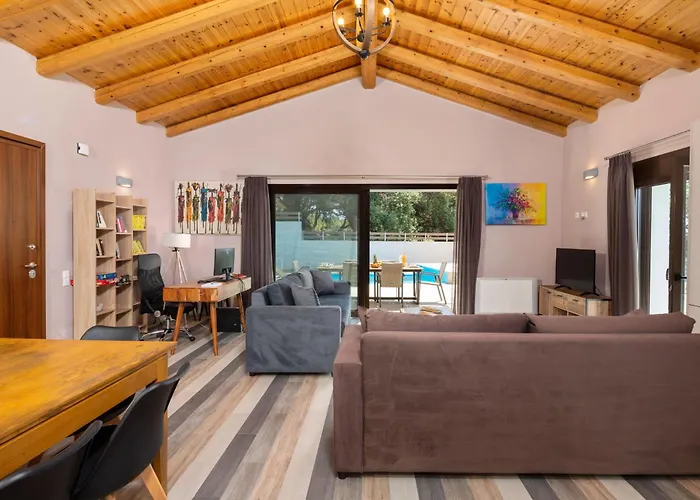 Corfu Travel Stories Villa, Private Pool - Stunning Sea Views - Accessible - 4 Bedrooms Βίλα *