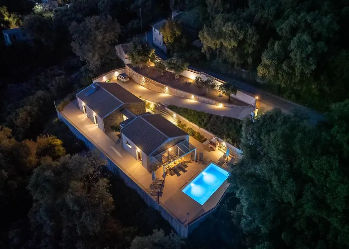 Corfu Travel Stories Villa, Private Pool - Stunning Sea Views - Accessible - 4 Bedrooms Βίλα Ano Pavliana