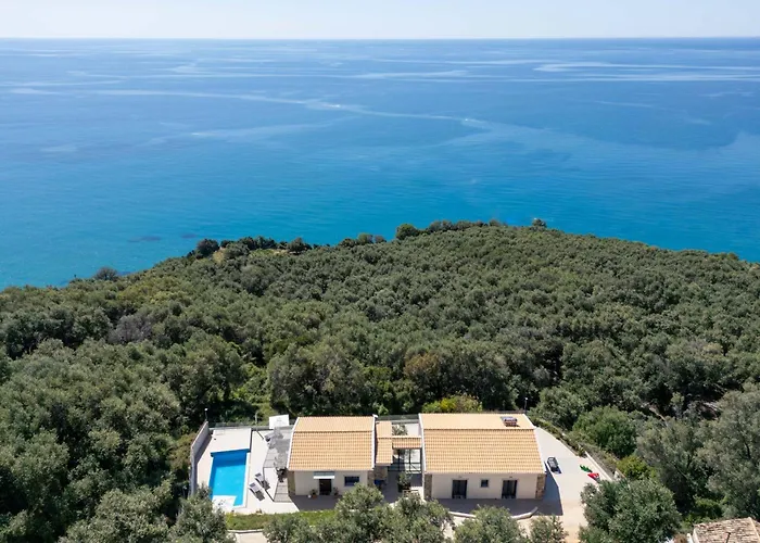 Corfu Travel Stories Villa, Private Pool - Stunning Sea Views - Accessible - 4 Bedrooms Βίλα Ano Pavliana