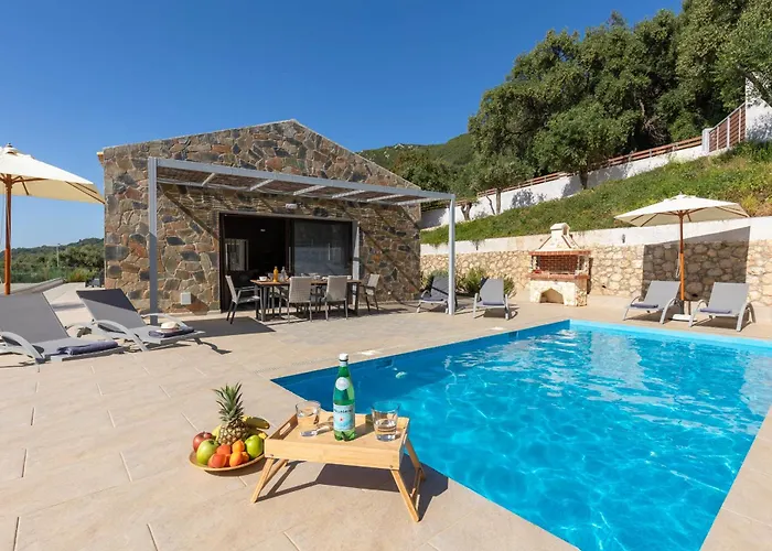 Corfu Travel Stories Villa, Private Pool - Stunning Sea Views - Accessible - 4 Bedrooms Βίλα *