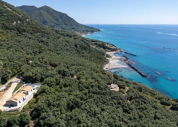 Corfu Travel Stories Villa, Private Pool - Stunning Sea Views - Accessible - 4 Bedrooms Βίλα Ano Pavliana