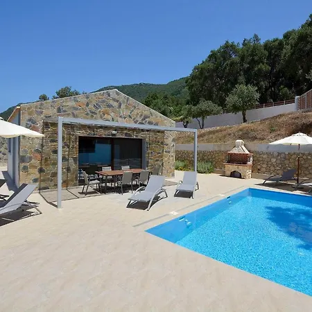 Corfu Travel Stories Villa, Private Pool - Stunning Sea Views - Accessible - 4 Bedrooms Villa