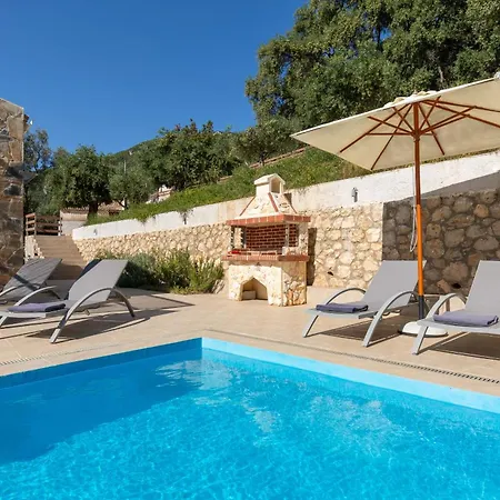 Corfu Travel Stories Villa, Private Pool - Stunning Sea Views - Accessible - 4 Bedrooms Villa