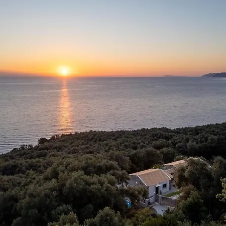 Corfu Travel Stories Villa, Private Pool - Stunning Sea Views - Accessible - 4 Bedrooms