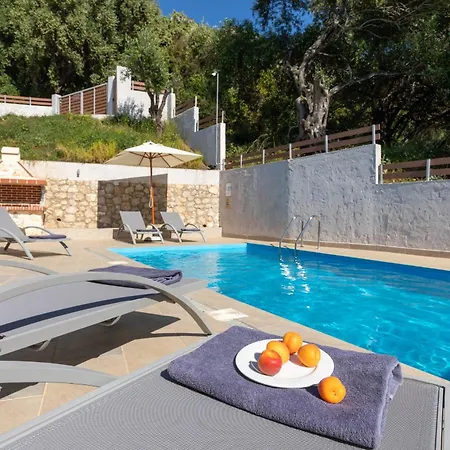 Corfu Travel Stories Villa, Private Pool - Stunning Sea Views - Accessible - 4 Bedrooms